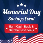 Memorial Day Cash Back Deals
