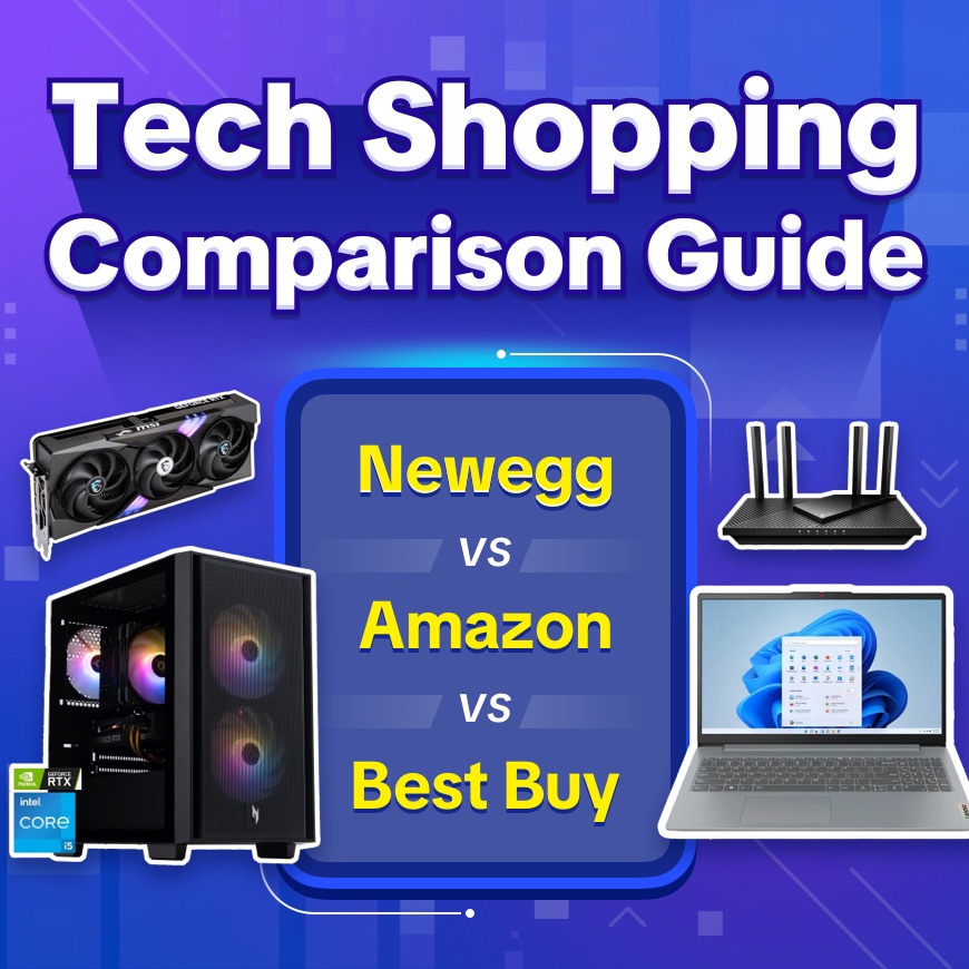 Tech Shopping Guide Newegg Amazon Best Buy