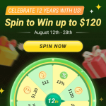 RebatesMe Anniversary Spin to Win $120