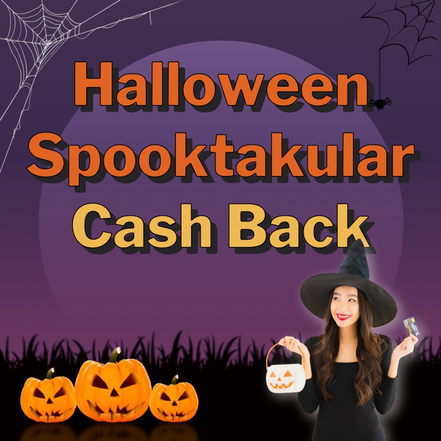 Halloween Cash Back