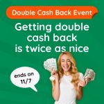 Double Cash Back Deals