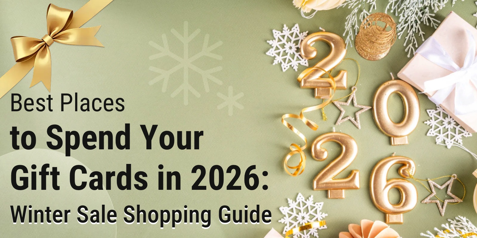 best places to spend gift cards