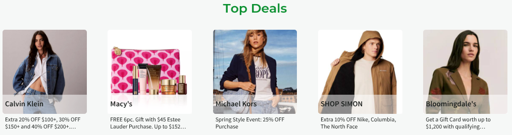 Spring Beauty Event Top Deals
