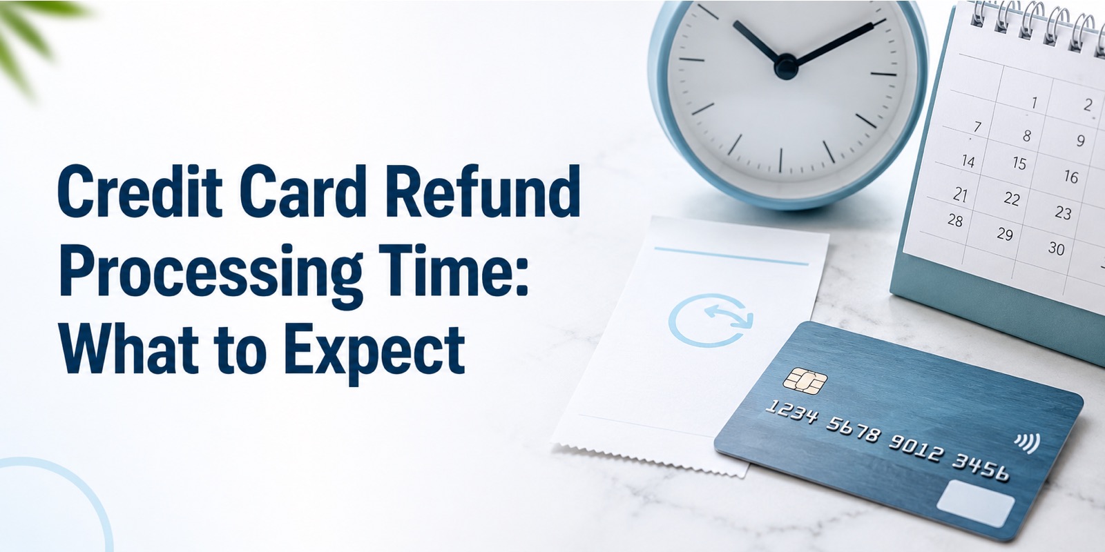 refund processing time credit card