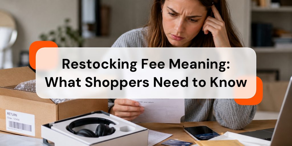 restocking fee meaning